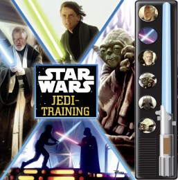 Star Wars - Jedi-Trainig - Lichtschwert-Soundbuch mit 7 Geräuschen - Cover