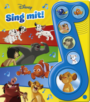 Disney - Sing mit! - Liederbuch mit Sound -Pappbilderbuch mit 6 Melodien für Kinder ab 3 Jahren