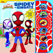 Marvel Spidey und seine Super-Freunde - Spidey im Einsatz - Soundbuch mit Fühlleiste und 6 Geräuschen für Kinder ab 3 Jahren