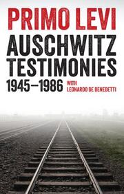 Auschwitz Testimonies - Cover