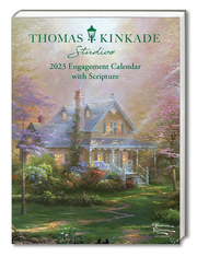 Thomas Kinkade Studios: Engagement Calendar with Scripture 2023