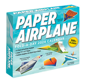 Paper Airplane Fold-a-Day - Papierflieger-Faltvorlage für jeden Tag 2024