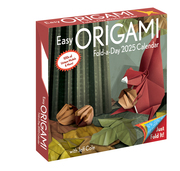 Easy Origami Fold-a-Day - Origami-Faltvorlage für jeden Tag 2025 - Cover