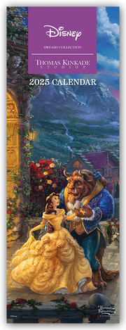 Thomas Kinkade: The Disney Dreams Collection - Sammlung der Disney-Träume 2025 - Slimline-Kalender
