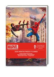 Thomas Kinkade Studios: Marvel - Monats- und Wochenplaner 2025