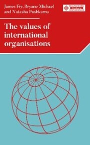 The values of international organizations - Cover