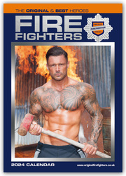 Fire Fighters - Feuerwehrmänner 2024 - A3-Posterkalender
