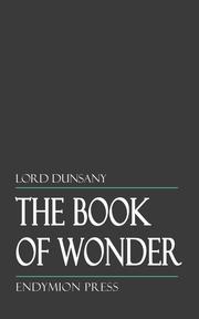 The Book of Wonder - Cover