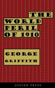 The World Peril of 1910 - Cover