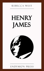 Henry James - Cover