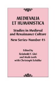 Medievalia et Humanistica, No. 45