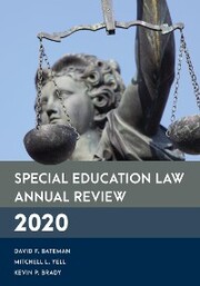 Special Education Law Annual Review 2020 - Cover