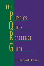 The Physics Quick Reference Guide