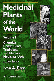 Medicinal Plants of the World, Volume 1 - Cover