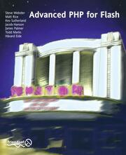 Advanced PHP for Macromedia Flash