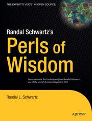 Randal Schwartz's PErls of Wisdom - Cover