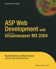 ASP Web Development with Dreamweaver MX 2004