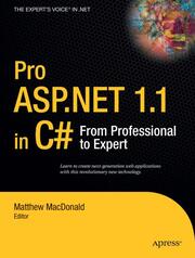Pro ASP.NET in CSharp