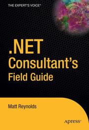 .NET Consultant's Field Guide