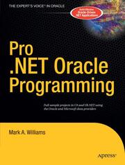 Pro .NET Oracle Programming - Cover
