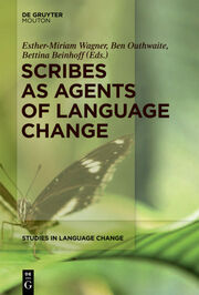 Scribes as Agents of Language Change - Cover