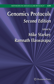 Genomics Protocols - Cover