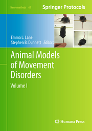 Animal Models of Movement Disorders - Cover