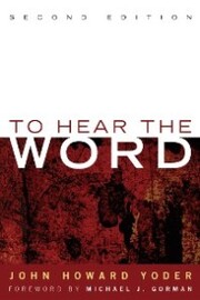 To Hear the Word - Second Edition - Cover