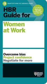 HBR Guide for Woman at Work
