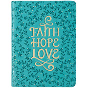 Notizbuch Flexi-Lux Faith - Hope - Love - Cover