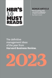 HBR's 10 Must Reads 2023 - Cover