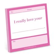 Sticky Notes 'I Really Love Your...'