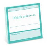 Sticky Notes 'I Think You're So...'