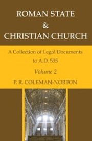 Roman State & Christian Church Volume 2