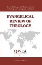 Evangelical Review of Theology, Volume 44, Number 3, August 2020 - Cover