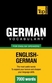 German vocabulary for English speakers - 7000 words