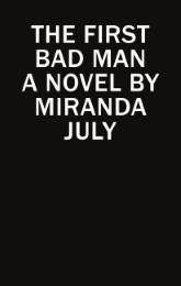 The First Bad Man - Cover