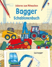Bagger Schablonenbuch