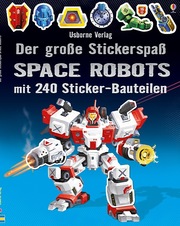 Der große Stickerspaß: Space Robots - Cover