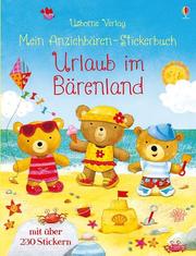 Mein Anziehbären-Stickerbuch: Urlaub im Bärenland - Cover