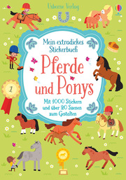 Mein extradickes Stickerbuch: Pferde und Ponys - Cover