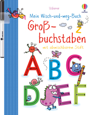 Mein Wisch-und-weg-Buch: Großbuchstaben - Cover