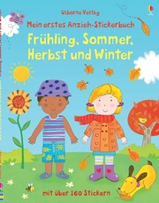 Mein erstes Anzieh-Stickerbuch - Frühling, Sommer, Herbst und Winter