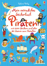 Mein extradickes Stickerbuch: Piraten - Cover