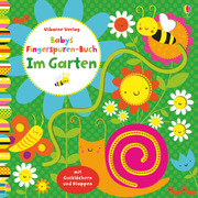 Babys Fingerspuren-Buch: Im Garten
