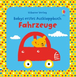 Babys erstes Ausklappbuch: Fahrzeuge - Cover