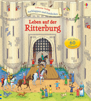 Aufklappen und Entdecken: Leben auf der Ritterburg - Cover