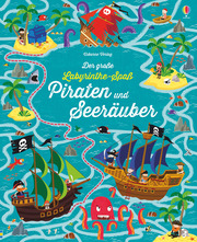 Der große Labyrinthe-Spaß: Piraten und Seeräuber - Cover