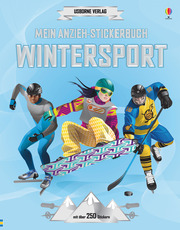 Mein Anzieh-Stickerbuch: Wintersport - Cover