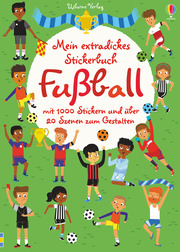 Mein extradickes Stickerbuch: Fußball - Cover